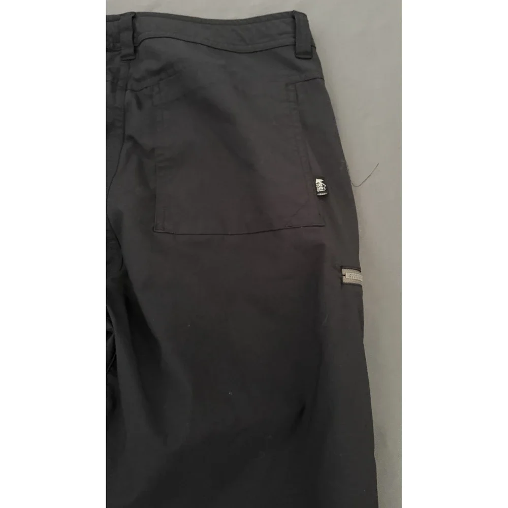 REI Co-op Pants Mens Size 30x34L Black Stretch Camping Quick Dry Hiking Stretch